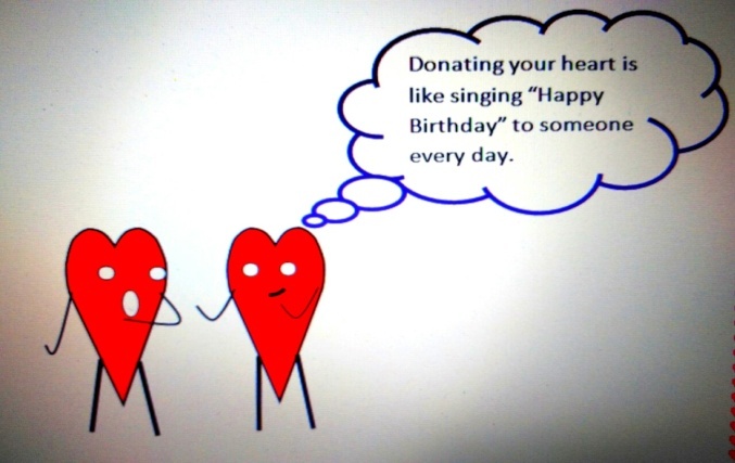donating heart